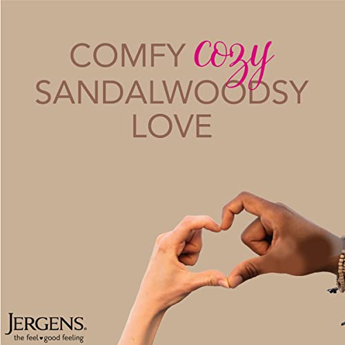 Jergens Vanilla Sandalwood Body Butter, Infused with Vanilla and Sandalwood E...