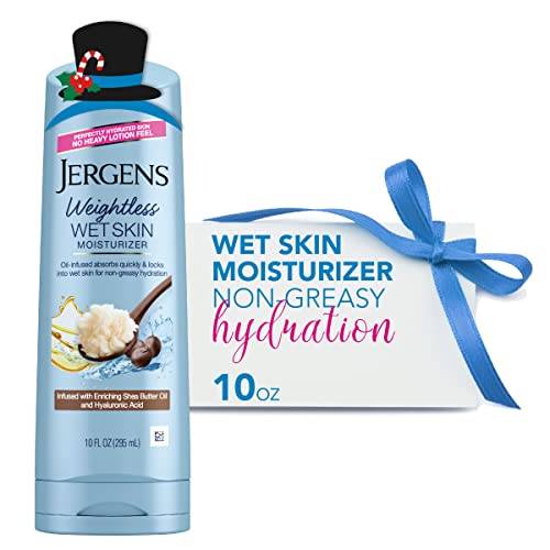 Jergens Wet Skin Body Moisturizer with Shea Butter Oil, Pure Shea Butter In S...