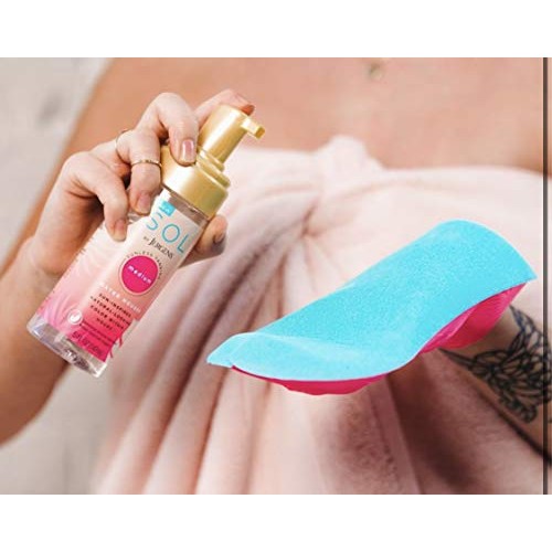 SOL by Jergens Deep Water Mousse, 5 Ounce, Water-based Self Tanner with Self ...