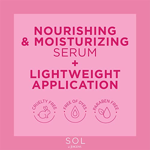 SOL by Jergens Deeper by the Drop Self Tanning Drops for Face and Body, Trave...