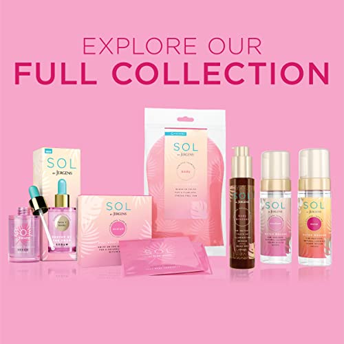 SOL by Jergens Deeper by the Drop Self Tanning Drops for Face and Body, Trave...