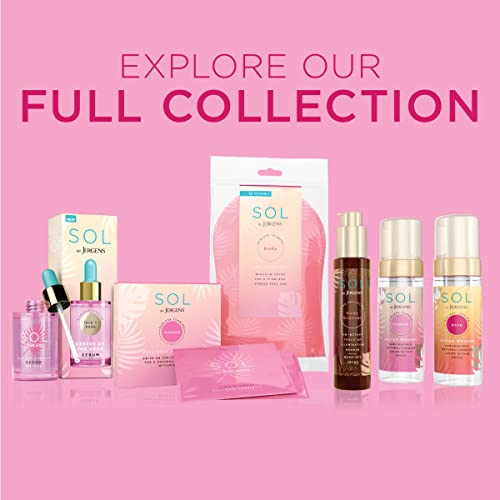 SOL by Jergens Self Tanner Body Bronzer, For All Unique Skin Tones, Sunless T...