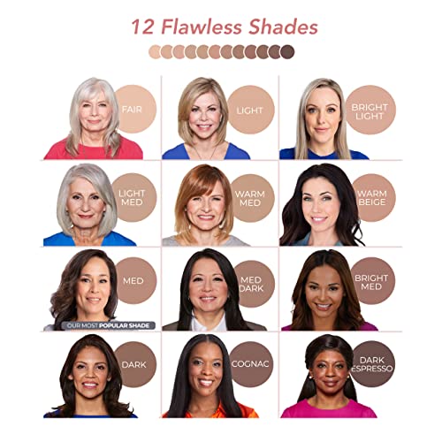 MagicMinerals Deluxe AirBrush Foundation by Jerome Alexander – 5pc Spray Make...