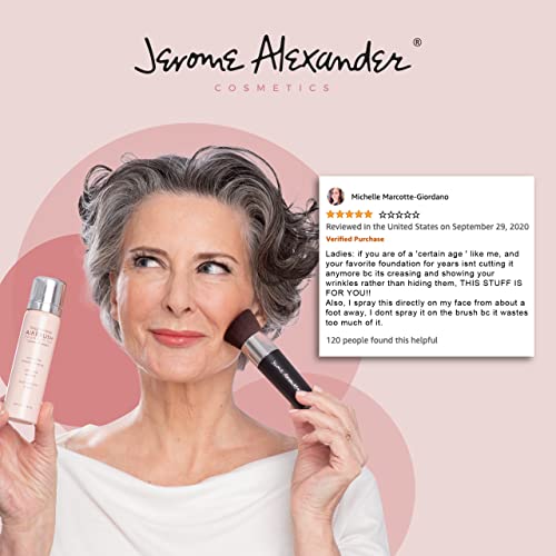 MagicMinerals Deluxe AirBrush Foundation by Jerome Alexander – 5pc Spray Make...