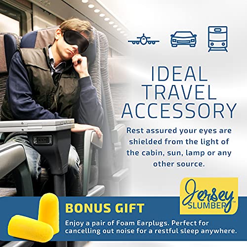 Silk Sleep Eye Mask for Men Women, Comfortable Super Soft Eye Mask with Adjus...