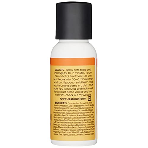 Jessicurl, Scalp Massage Oil, No Fragrance, 2 Ounce