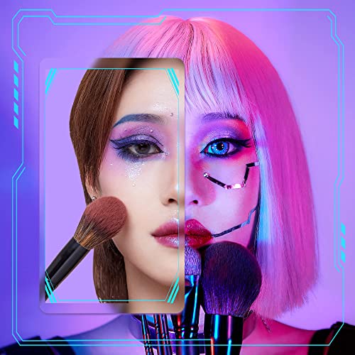 Jessup Makeup Brushes Set Premium Synthetic Powder Foundation Highlight Conce...