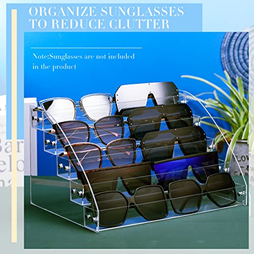 Sunglasses Organizer Acrylic Sunglasses Display Holder Nail Polish Organizer ...