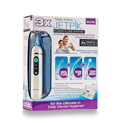 [New and Improved] Jetpik JP200-Elite+ Rechargeable Portable Power Water Flos...