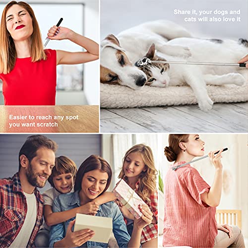 Back Scratcher for Men Women, Portable Metal Bear Claw Scratcher Telescoping ...