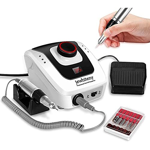 35000 rpm Professional Nail Drill Machine, Portable Electric Efile Drill for ...