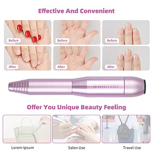 Electric Nail Drill Machine Professional 25000RPM Portable Manicure Pedicure ...