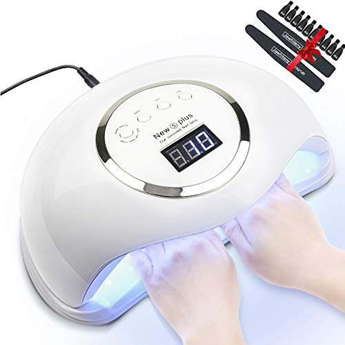 Gel UV LED Nail Lamp Jewhiteny Nail Dryer 72W Nail Gel Polish UV Light With 4...