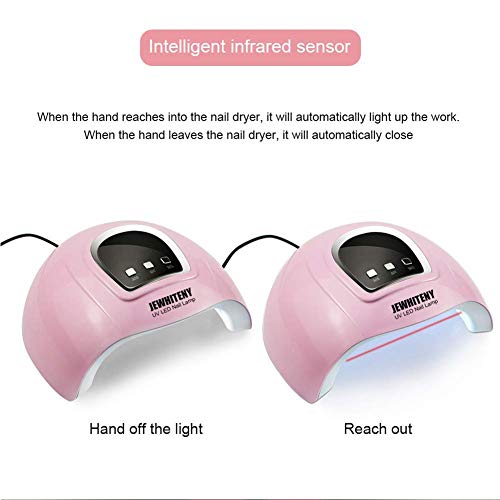 UV LED Nail Lamp 54W, Professional Nail Dryer Gel Polish Light, UV Nail Light...