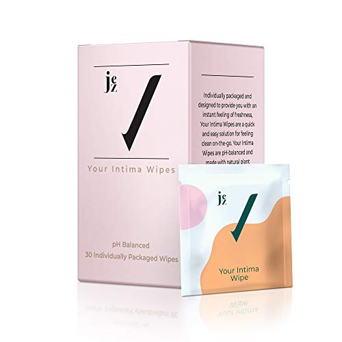 Your Intima Wipes by JEZ V | Individually Packaged Natural Feminine Wipes | p...