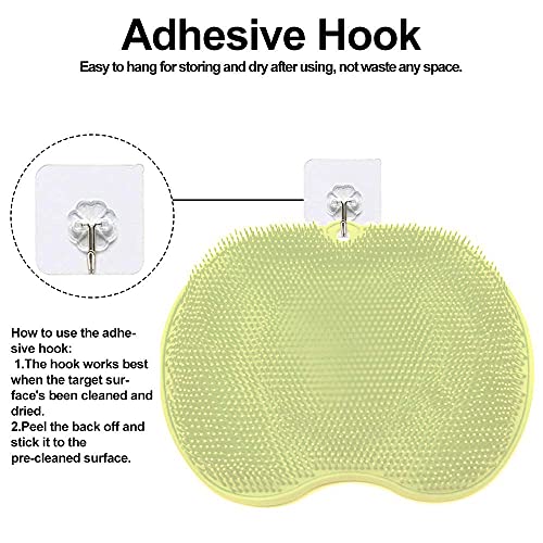 Shower Foot Massager Scrubber, Foot Cleaner Massage Mat with Non Slip Suction...