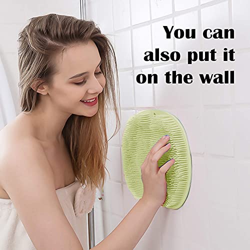 Shower Foot Massager Scrubber, Foot Cleaner Massage Mat with Non Slip Suction...