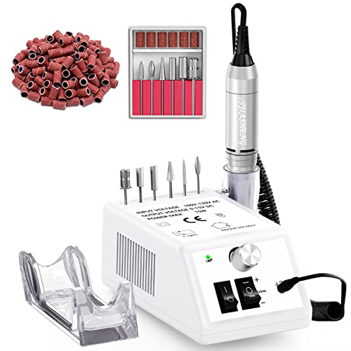 Jiasheng Electric Nail Drill, 30000rpm Professional Nail Drill Machine, Compa...