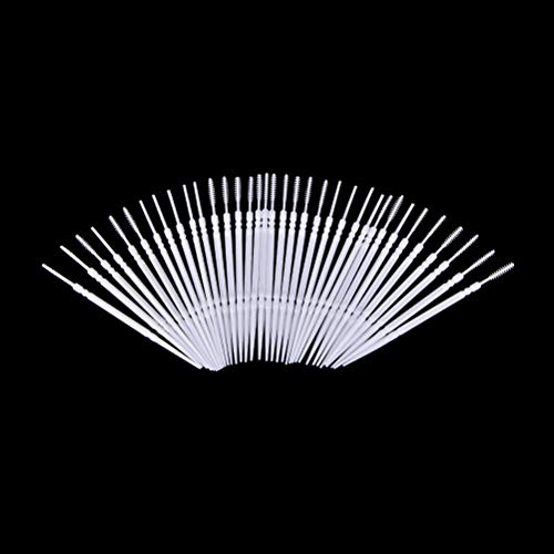 JiaUfmi 1100Pcs Dental Picks Plastic Toothpick Oral Hygiene 2 Way Interdental...