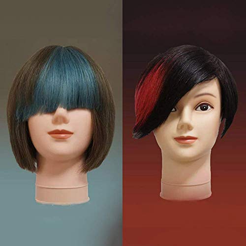 JiaYi Bald Mannequin Head for Wigs Professional Cosmetology Training Manikin ...