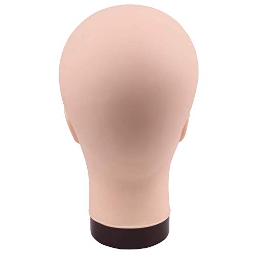 JiaYi Bald Mannequin Head for Wigs Professional Cosmetology Training Manikin ...