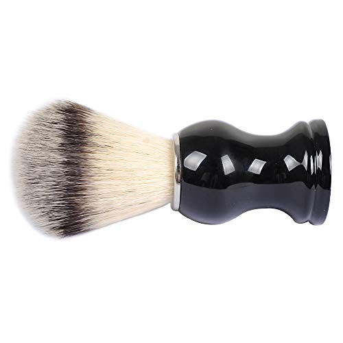 Shaving Brushes, JR 0.79inch Synthetic Nylon Brush Hair Knot with Pure Black ...