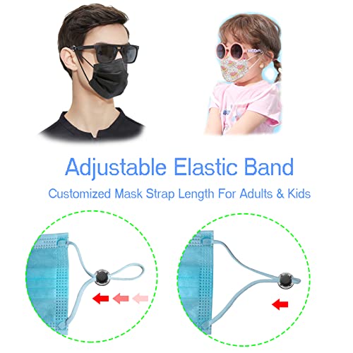 JIEYABI Mask Hooks for Glasses Ear Protectors Extenders/Ear Savers Eyeglass A...