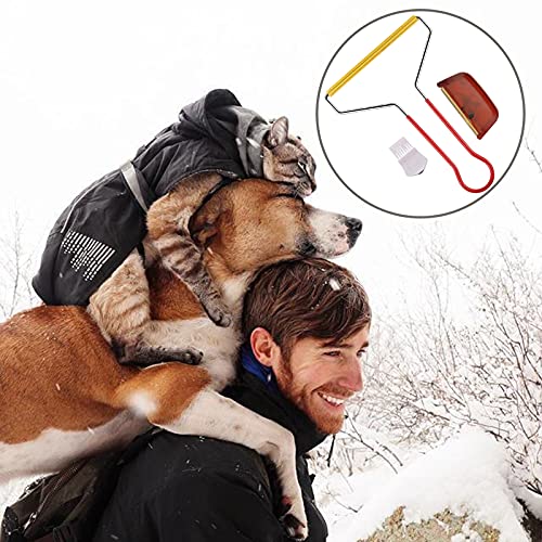 3 Pcs, Lint Brushes for Clothes, Lint Scraper, Carpet Scraper, Reusable Lint ...