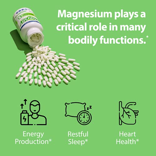 Jigsaw Health MagSRT Slow Release Magnesium Supplement with Active B-Vitamin,...