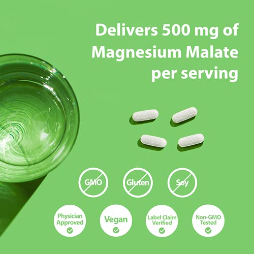 Jigsaw Health MagSRT Slow Release Magnesium Supplement with Active B-Vitamin,...