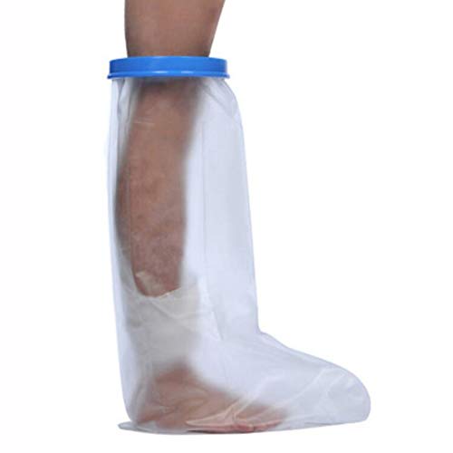 JIN 100% Reusable Waterproof Foot Cast Wound Cover Protector for Broken Surge...