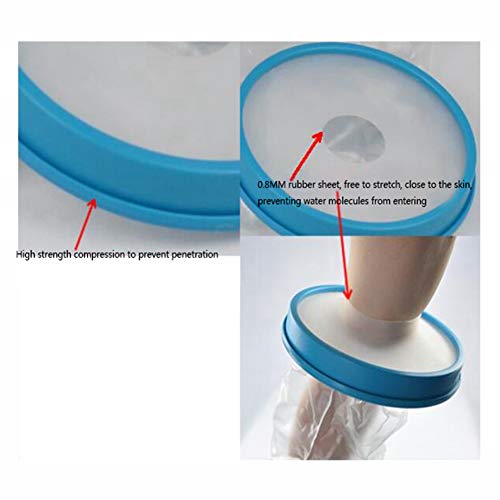 JIN Adult Leg Cast Covers Protector Wound Seal Tight Reusable Dry Bag for Inj...