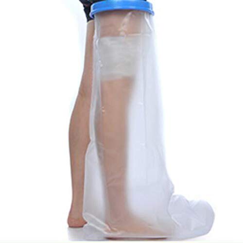 JIN Adult Leg Cast Covers Protector Wound Seal Tight Reusable Dry Bag for Inj...