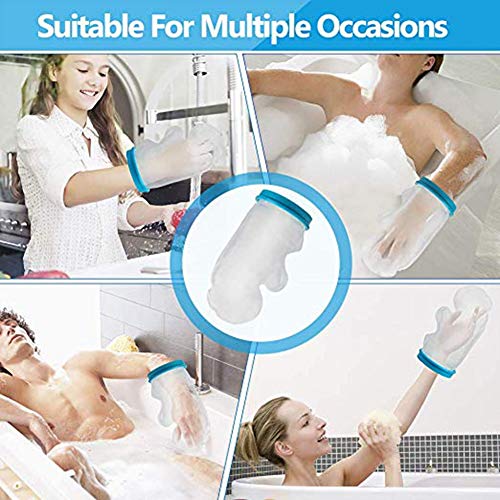JIN Cast Cover Best Watertight Protection Seal Tight Cast and Bandage Protect...