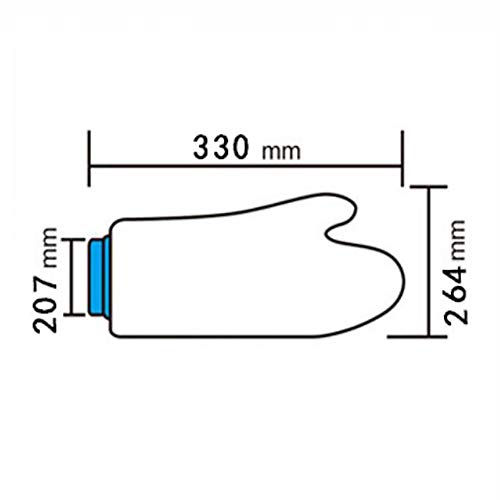 JIN Reusable Waterproof Cast Cover Wounds and Burns Bandage Protector for Sho...