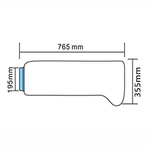 JIN Waterproof Leg Cast Cover for Shower Bath, Shower Cast Protector Watertig...