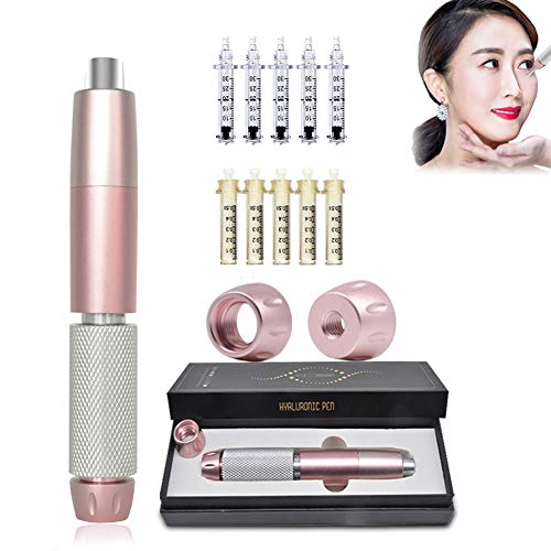 JINGBO 2 in 1 Hyaluron Pen, 0.3ML/0.5ML Hyaluronic Acid Syringe Pen Skin Care...