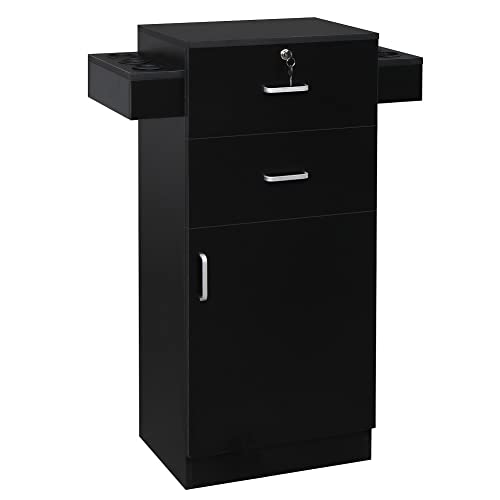 Beauty Salon Storage cabinet with lock,15 cm P2 density board pitted surface ...