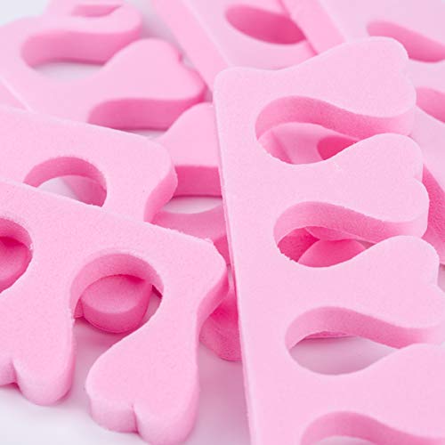 Jinxuny 50pcs Toe Separators Sponge Finger Divider Spacer Soft Foam Sponge Na...