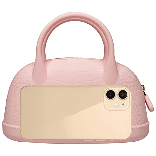 Jionkon Silicone Makeup Bag for Women ：Waterproof Cosmetic Bag for travel Fa...