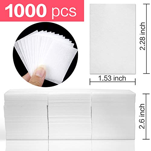 Jiulory Nail Polish Remover Clips Set 10 + 1000 PCS Soak Off Nail Gel Polish ...