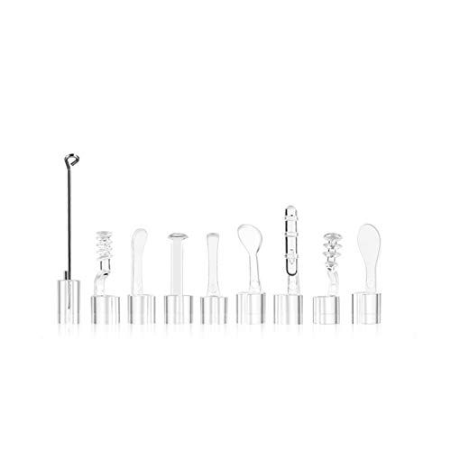 9PCS Earpick Spoon, Accessories for 3.9mm Diameter Otoscope - Metal Ear Spoon...
