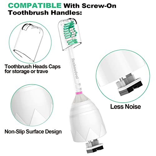 Jiuzhoudeal Replacement Toothbrush Heads for Philips Sonicare E-Series, Compa...