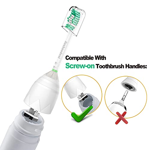 Jiuzhoudeal Replacement Toothbrush Heads for Philips Sonicare E-Series, Compa...