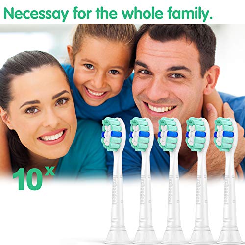Jiuzhoudeal Replacement Toothbrush Heads for Philips Sonicare: Toothbrush Hea...