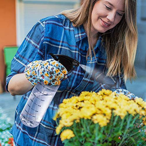 Empty Plastic Spray Bottles (5 pack) for Cleaning Solutions, Hair, Essential ...