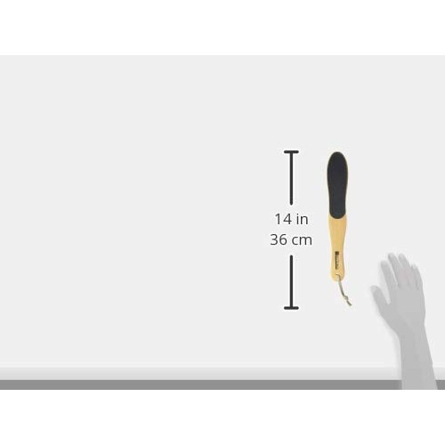 JJ Autumn Professional Foot File Callus Remover - Wooden Pedi Foot Scrubber F...