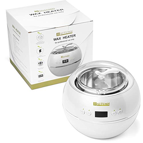JJ Autumn Professional Wax Warmer for Hair Removal with Adjustable Time and T...