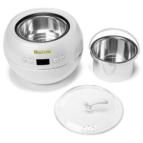 JJ Autumn Professional Wax Warmer for Hair Removal with Adjustable Time and T...