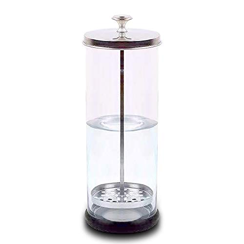 JJ CARE Disinfectant Jar (35 Oz) Disinfecting Jar with Removable Basket and S...